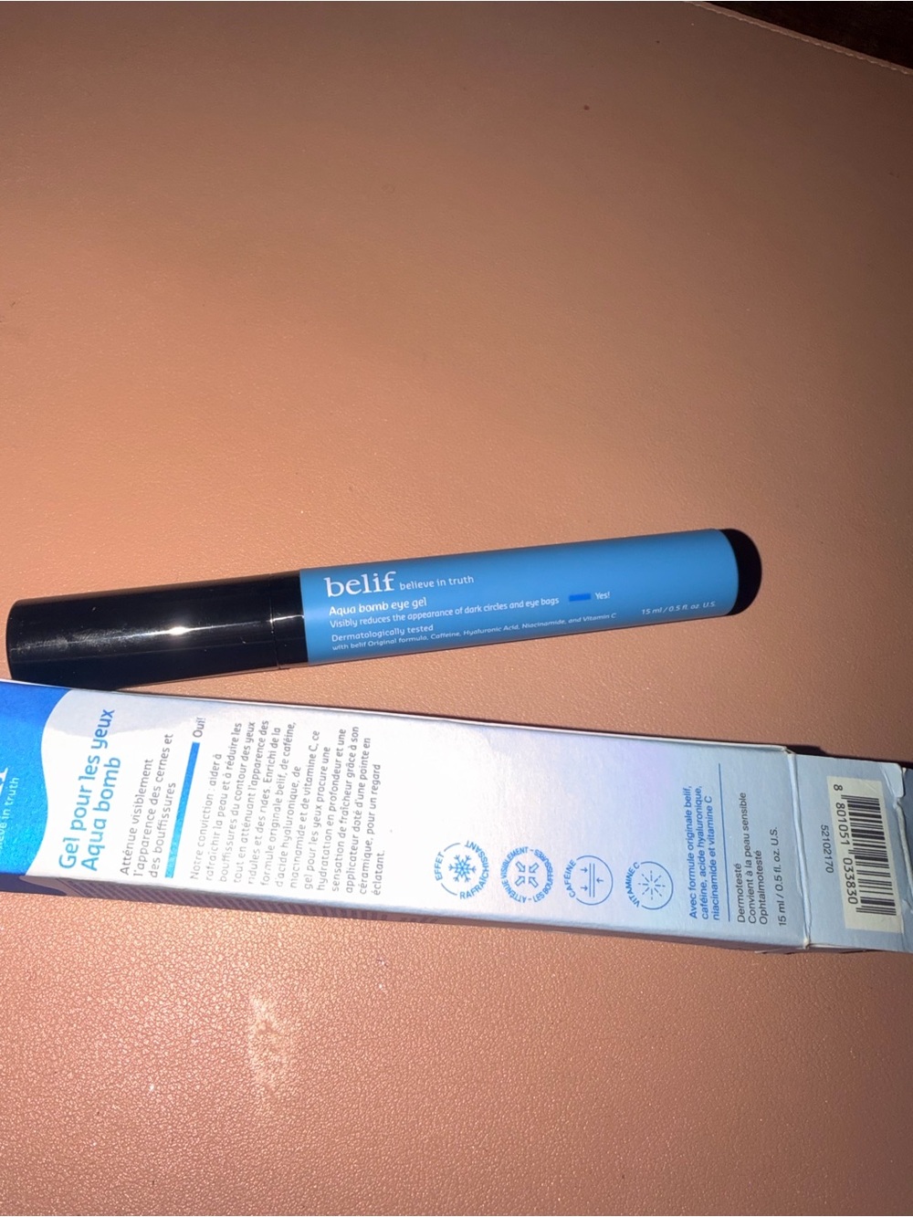 Belif Aqua Bomb Eye Gel, 0.5 oz